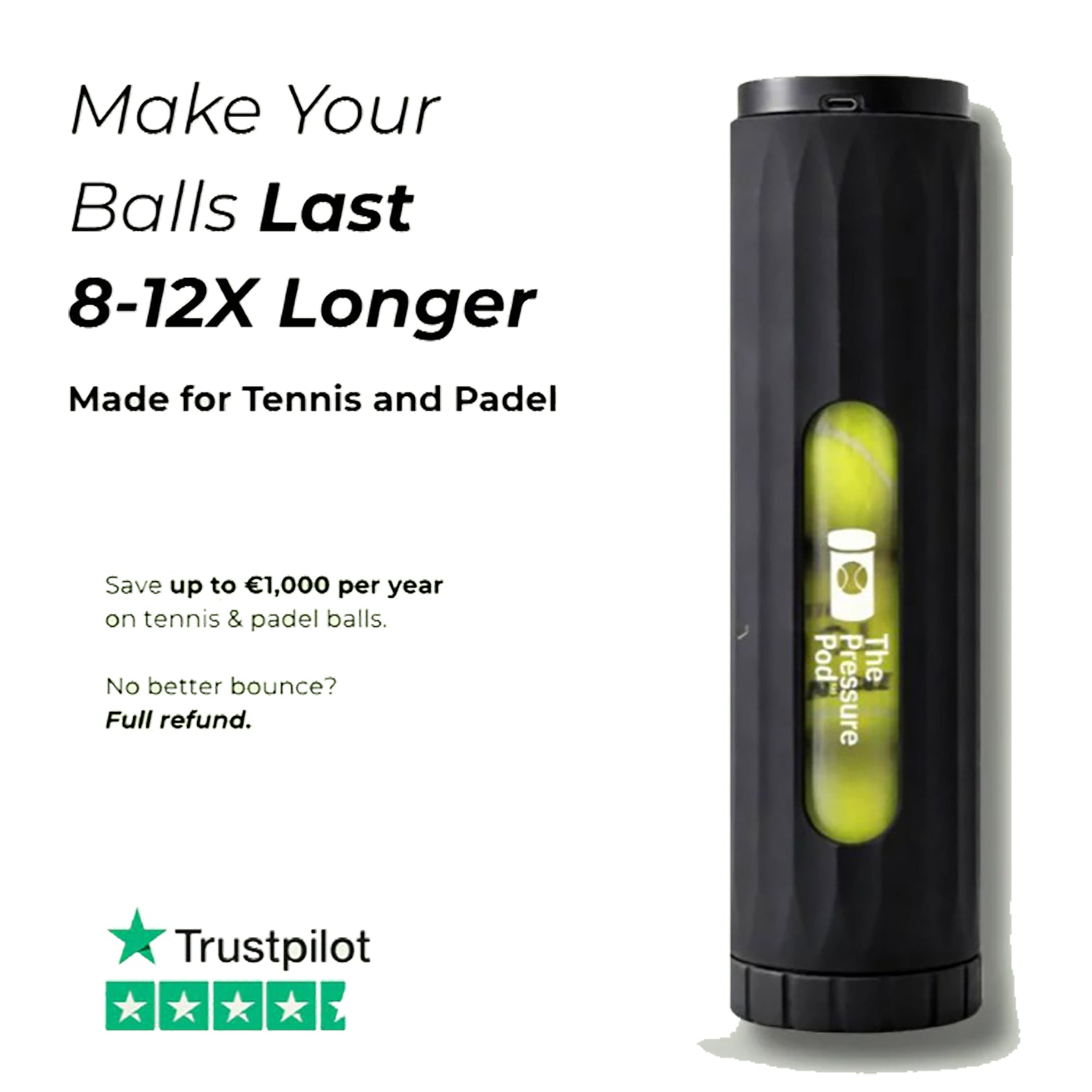 Pressure Pod MAX – Padel Nutrition